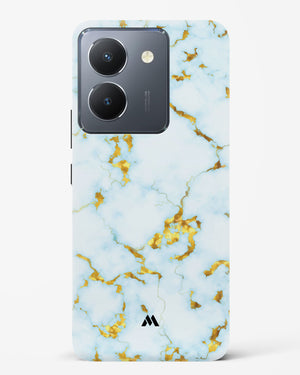 White Gold Marble Hard Case Phone Cover (Vivo)
