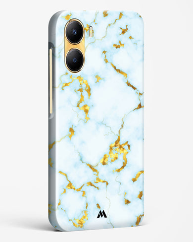 White Gold Marble Hard Case Phone Cover-(Vivo)