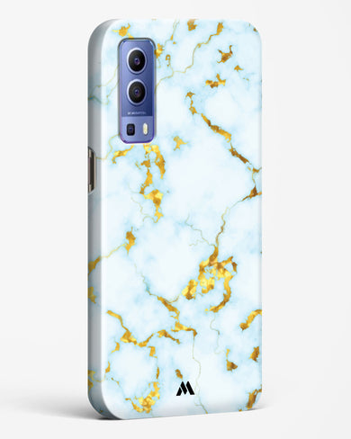 White Gold Marble Hard Case Phone Cover (Vivo)