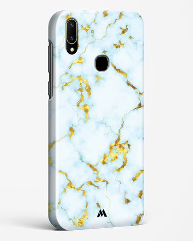 White Gold Marble Hard Case Phone Cover-(Vivo)