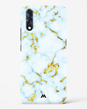 White Gold Marble Hard Case Phone Cover-(Vivo)