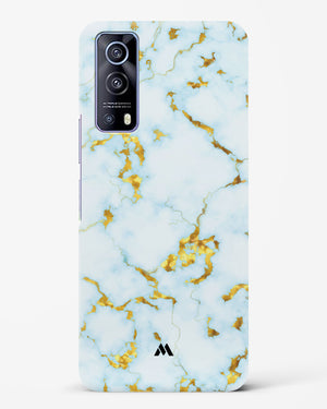 White Gold Marble Hard Case Phone Cover (Vivo)