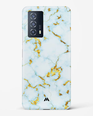 White Gold Marble Hard Case Phone Cover (Vivo)