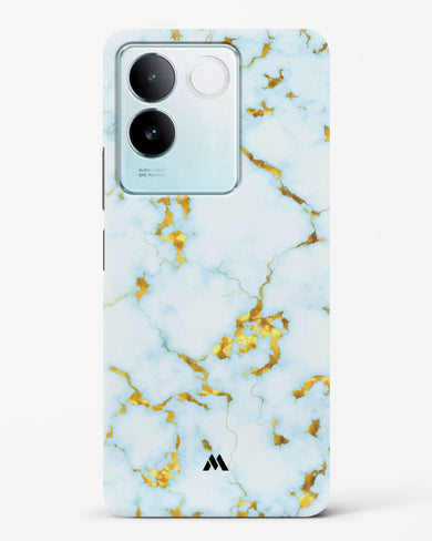 White Gold Marble Hard Case Phone Cover (Vivo)