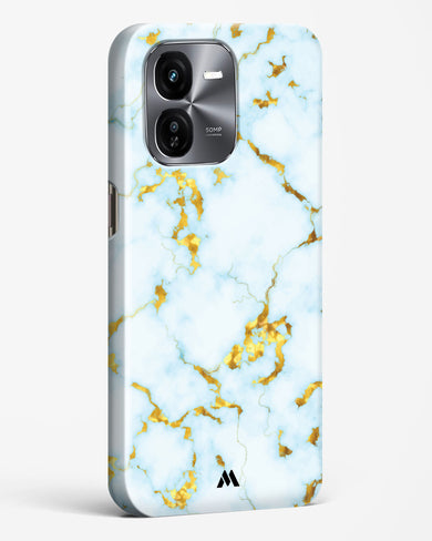 White Gold Marble Hard Case Phone Cover (Vivo)