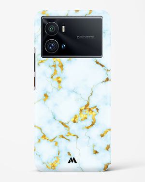 White Gold Marble Hard Case Phone Cover-(Vivo)