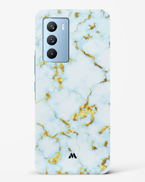 White Gold Marble Hard Case Phone Cover (Vivo)