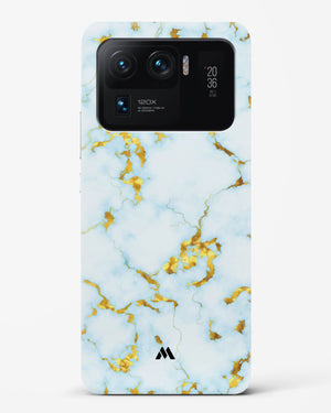 White Gold Marble Hard Case Phone Cover-(Xiaomi)