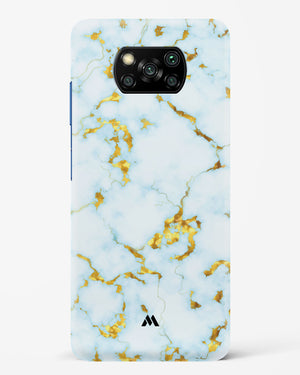 White Gold Marble Hard Case Phone Cover-(Xiaomi)