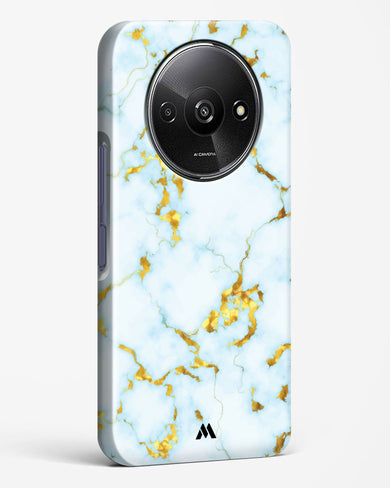 White Gold Marble Hard Case Phone Cover (Xiaomi)