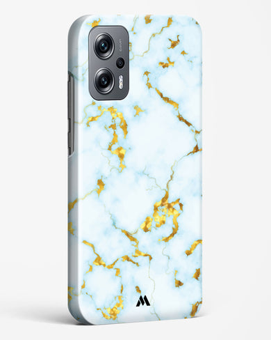 White Gold Marble Hard Case Phone Cover (Xiaomi)