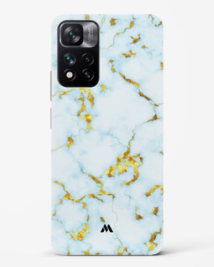 White Gold Marble Hard Case Phone Cover-(Xiaomi)