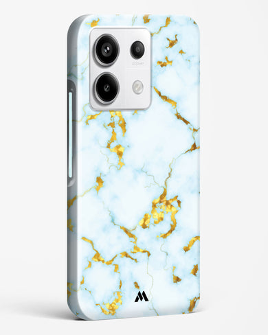 White Gold Marble Hard Case Phone Cover (Xiaomi)