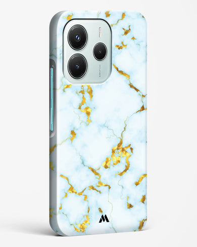 White Gold Marble Hard Case Phone Cover (Xiaomi)