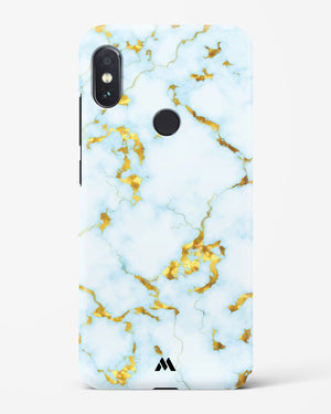 White Gold Marble Hard Case Phone Cover-(Xiaomi)