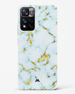 White Gold Marble Hard Case Phone Cover (Xiaomi)