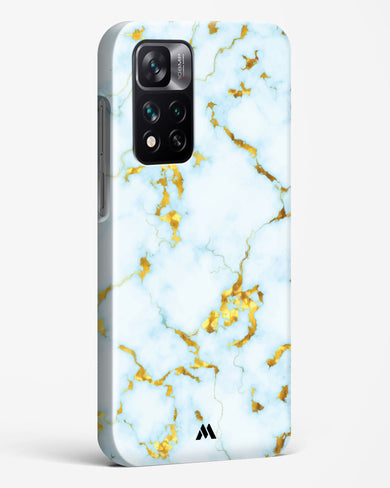 White Gold Marble Hard Case Phone Cover-(Xiaomi)