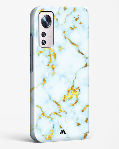 White Gold Marble Hard Case Phone Cover-(Xiaomi)