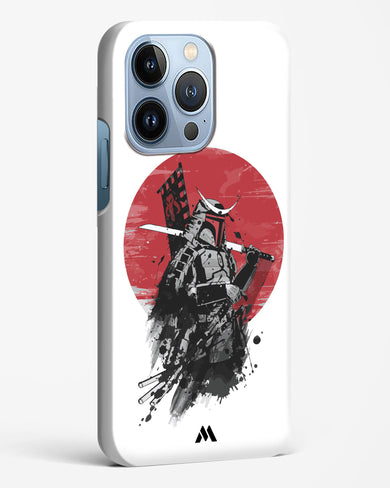 Samurai with a City to Burn Hard Case Phone Cover-(Apple)