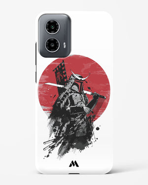 Samurai with a City to Burn Hard Case Phone Cover (Motorola)