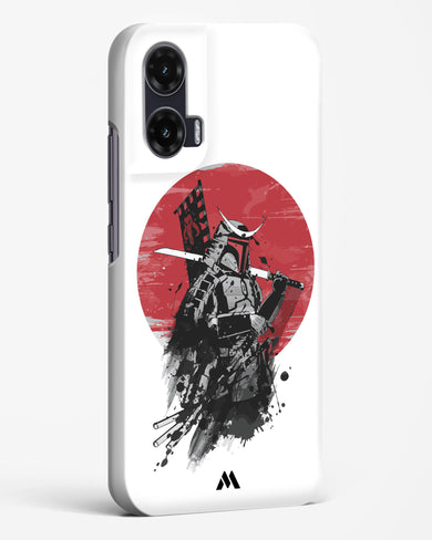 Samurai with a City to Burn Hard Case Phone Cover (Motorola)
