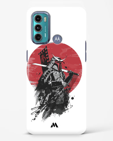 Samurai with a City to Burn Hard Case Phone Cover (Motorola)