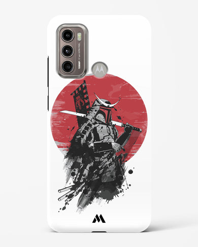 Samurai with a City to Burn Hard Case Phone Cover (Motorola)