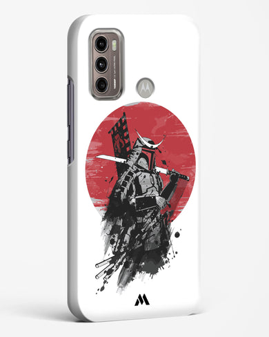 Samurai with a City to Burn Hard Case Phone Cover (Motorola)