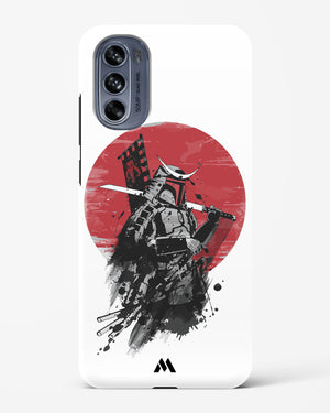 Samurai with a City to Burn Hard Case Phone Cover (Motorola)
