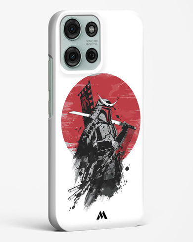 Samurai with a City to Burn Hard Case Phone Cover (Motorola)