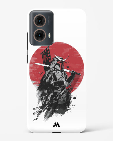Samurai with a City to Burn Hard Case Phone Cover (Motorola)