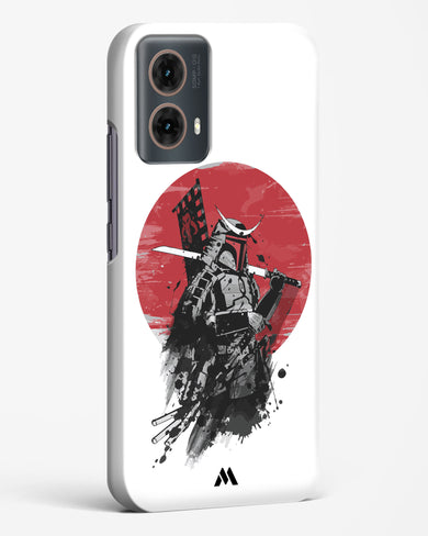 Samurai with a City to Burn Hard Case Phone Cover (Motorola)