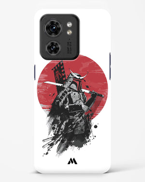 Samurai with a City to Burn Hard Case Phone Cover (Motorola)
