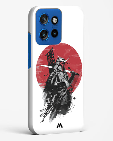 Samurai with a City to Burn Hard Case Phone Cover (Motorola)
