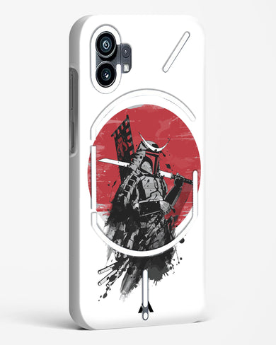 Samurai with a City to Burn Hard Case Phone Cover-(Nothing)