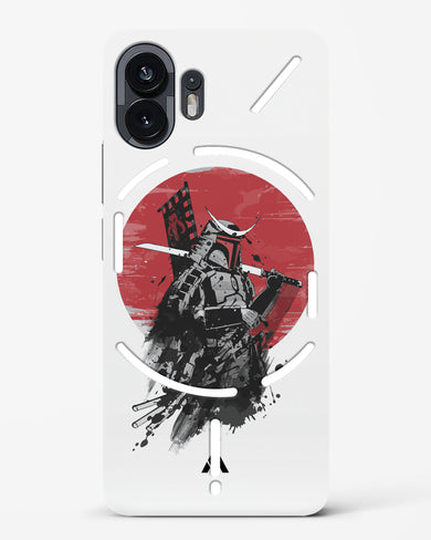 Samurai with a City to Burn Hard Case Phone Cover (Nothing)