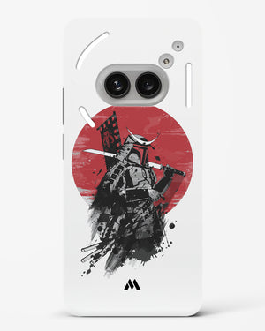 Samurai with a City to Burn Hard Case Phone Cover (Nothing)