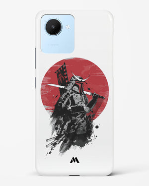 Samurai with a City to Burn Hard Case Phone Cover-(Realme)