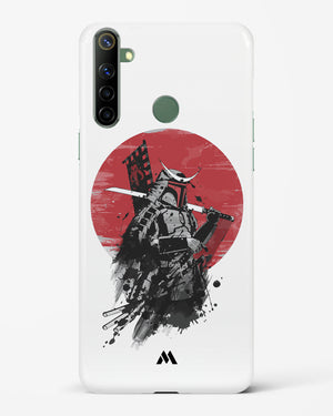 Samurai with a City to Burn Hard Case Phone Cover-(Realme)