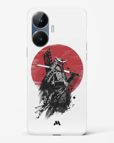 Samurai with a City to Burn Hard Case Phone Cover-(Realme)