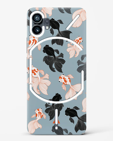 Siamese Fish Hard Case Phone Cover-(Nothing)