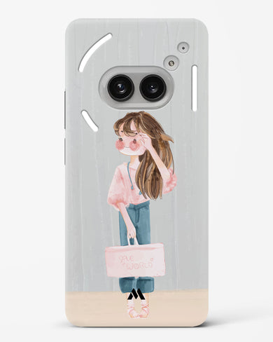 Save the World Hard Case Phone Cover (Nothing)