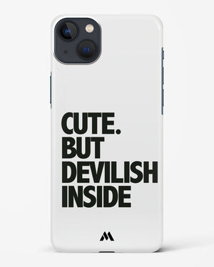 Cute But Devilish Inside Hard Case iPhone 13 Mini