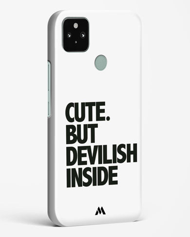 Cute But Devilish Inside Hard Case Phone Cover-(Google)