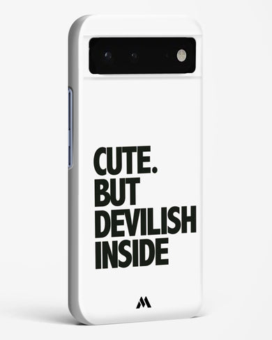 Cute But Devilish Inside Hard Case Phone Cover-(Google)