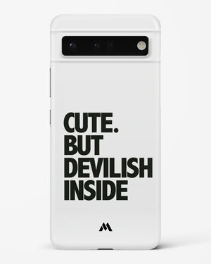 Cute But Devilish Inside Hard Case Phone Cover (Google)