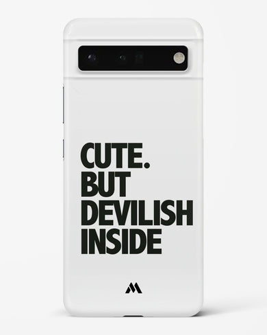 Cute But Devilish Inside Hard Case Phone Cover-(Google)
