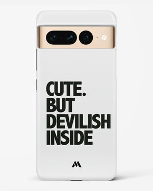 Cute But Devilish Inside Hard Case Phone Cover-(Google)