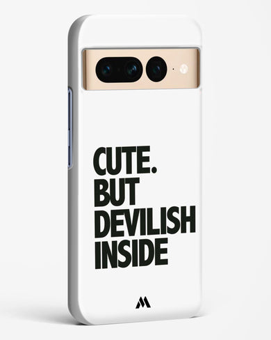 Cute But Devilish Inside Hard Case Phone Cover-(Google)