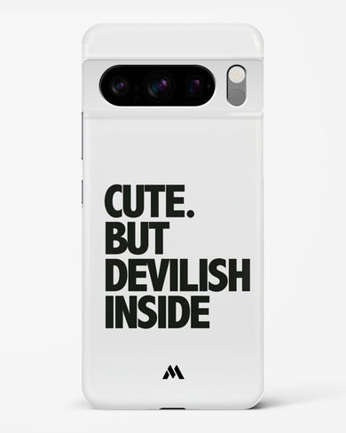 Cute But Devilish Inside Hard Case Phone Cover-(Google)